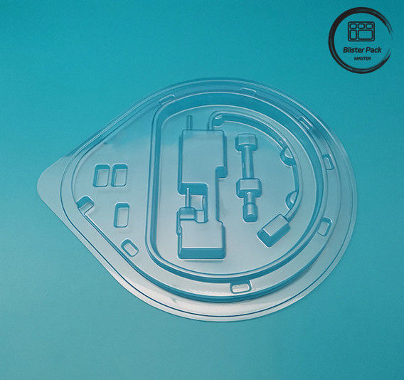 PETG Medical Blister Tray for Device Packaging - Trwałe i sterylne rozwiązanie do przechowywania