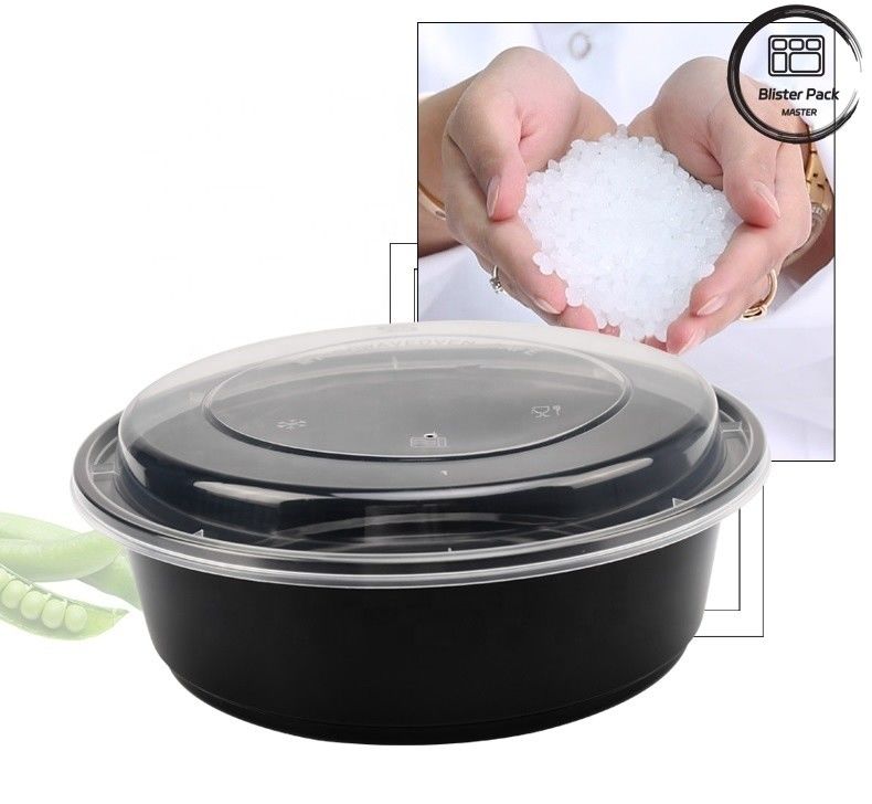 Pojemniki na sałatki jednorazowe Bez BPA Bezciekłe Różne rozmiary 8oz 12oz 16oz 24oz 32oz