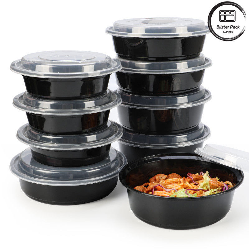 Pojemniki na sałatki jednorazowe Bez BPA Bezciekłe Różne rozmiary 8oz 12oz 16oz 24oz 32oz
