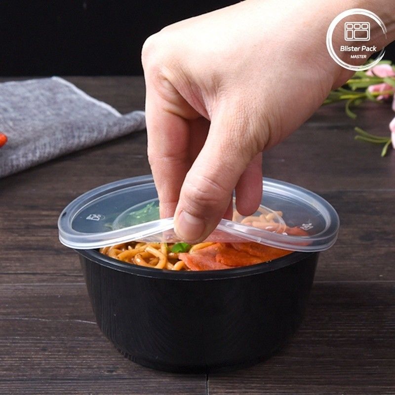 Pojemniki na sałatki jednorazowe Bez BPA Bezciekłe Różne rozmiary 8oz 12oz 16oz 24oz 32oz