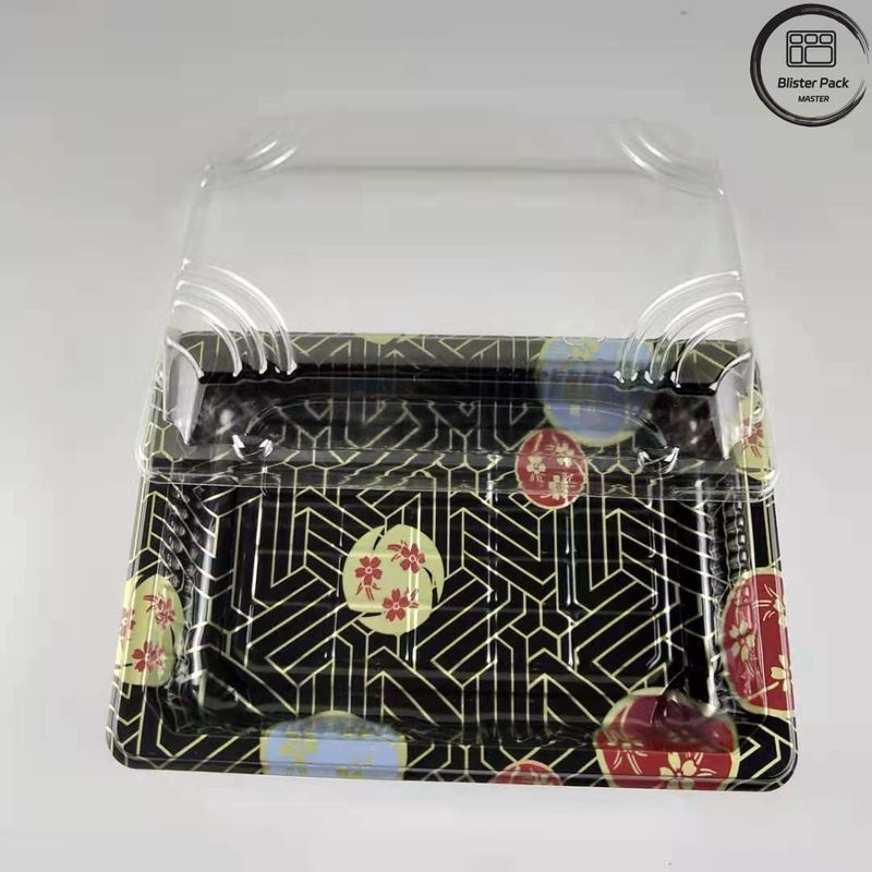 Premium Design Embossing Plastic Sushi Tray Blister Pack w konkurencyjnych cenach