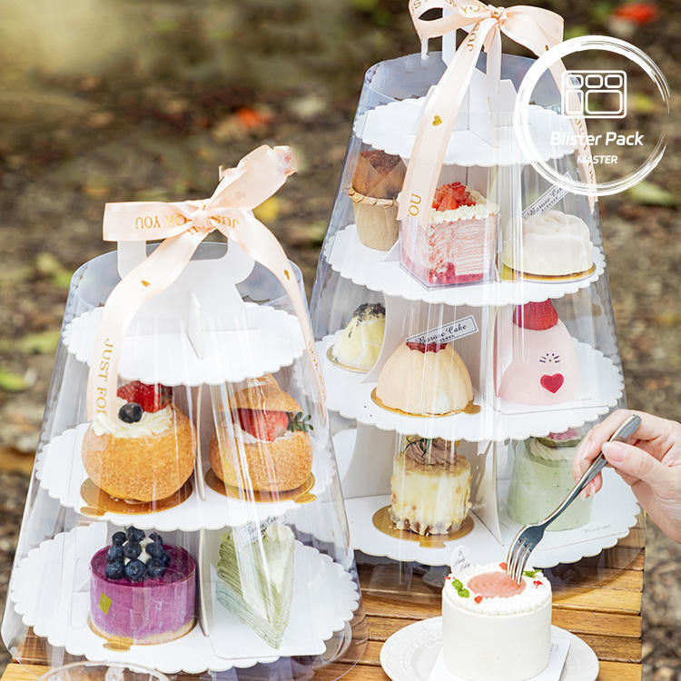 Premium Customized Cookie and Donut Cake Blister Packaging dostosowany do Twojej marki