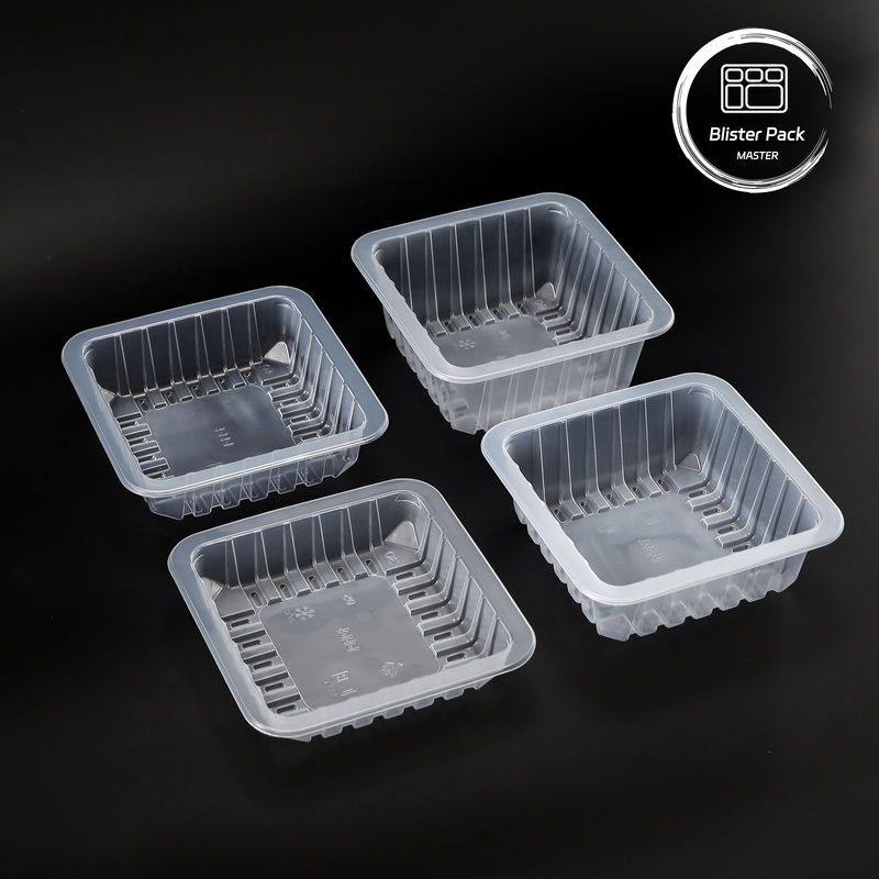 Zindywidualizowane plastikowe tacki do pakowania na próżnię z logo