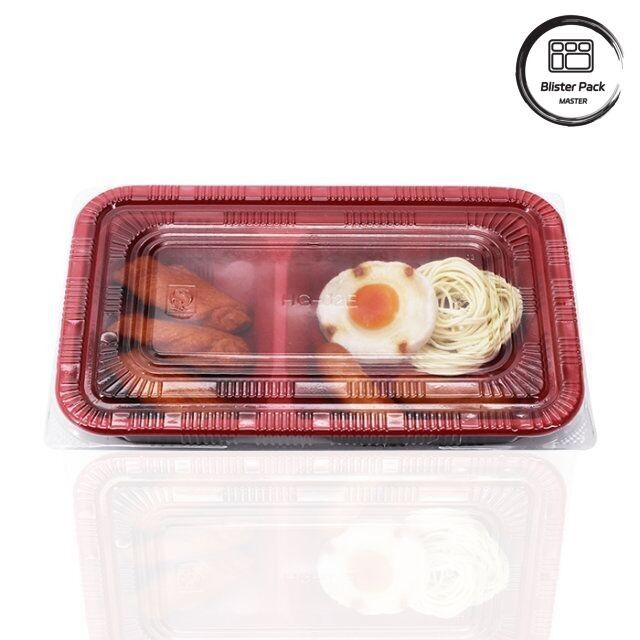 Niestandardowe 2-3-4 Kompact PP Gorąca żywność do jedzenia Bento Box Eco Friendly prostokątny