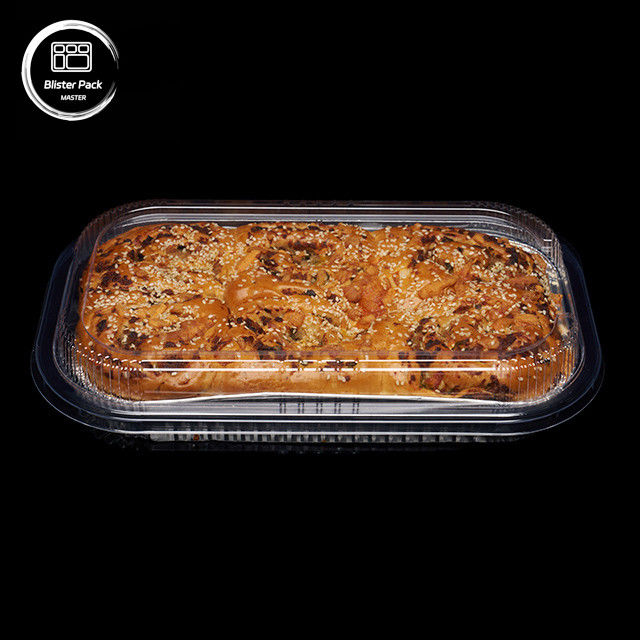 Zindywidualizowany przejrzysty PET Swiss Roll Cake Box do opakowań deserów i prezentów